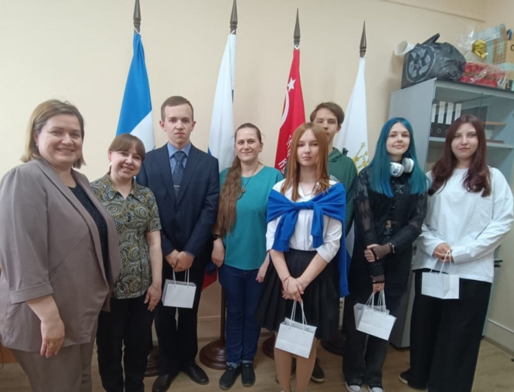 Награждён активный участник благоустройства города — ученик нашей школы!.